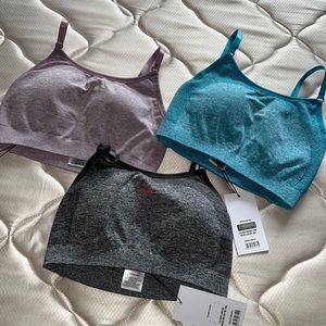 Gymshark Flex Strappy Sports Bra (Bundle of 3)